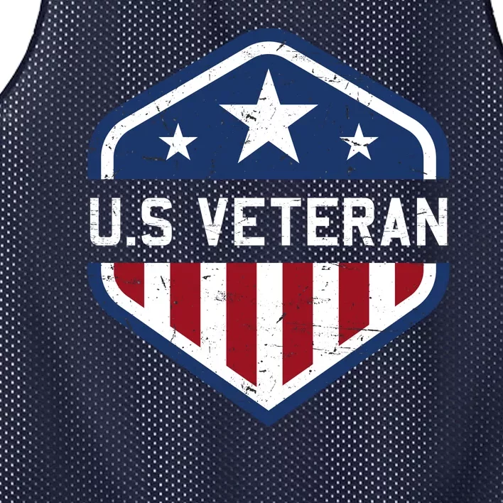 Proud Us Veteran Mesh Reversible Basketball Jersey Tank