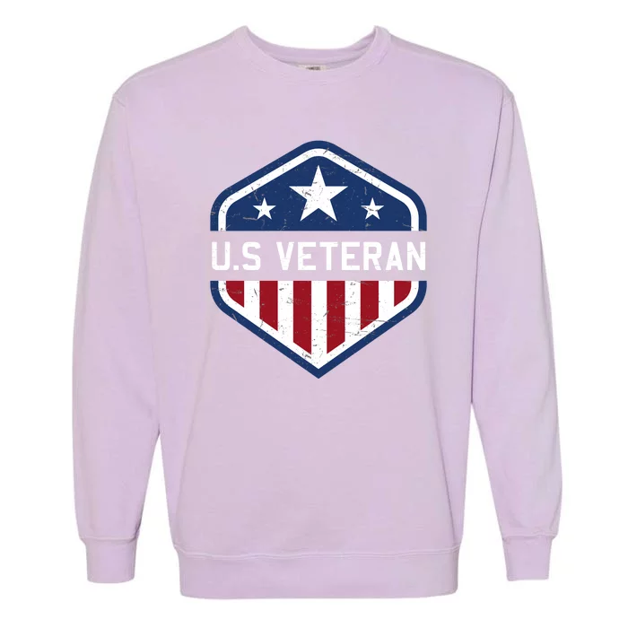 Proud Us Veteran Garment-Dyed Sweatshirt