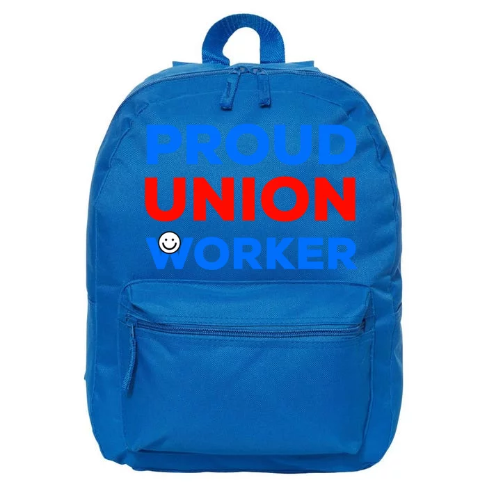 Proud Union Worker Gift 16 in Basic Backpack