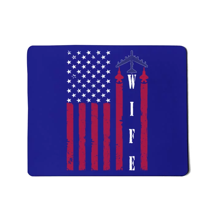 Proud Usaf Wife Air Force Academy Spouse Appreciation Day Great Gift Mousepad