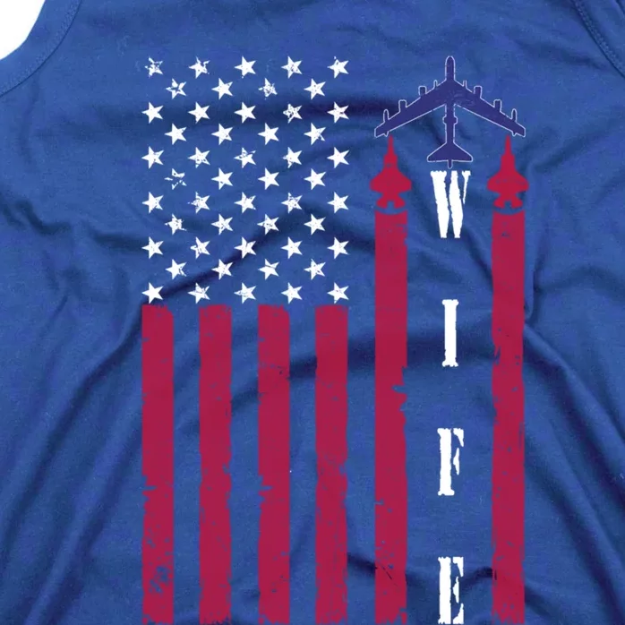 Proud Usaf Wife Air Force Academy Spouse Appreciation Day Great Gift Tank Top