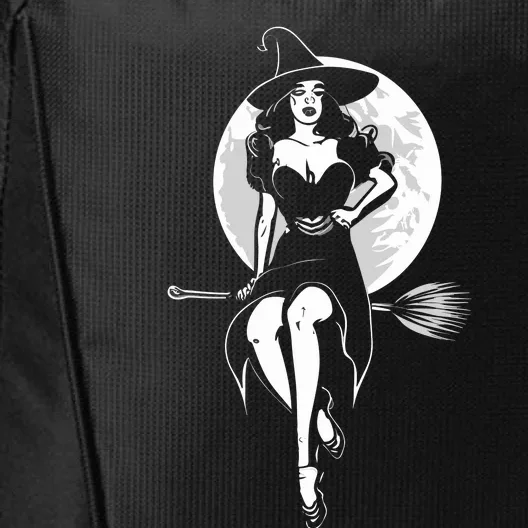 Pin Up Witch Halloween Pinup Halloween City Backpack