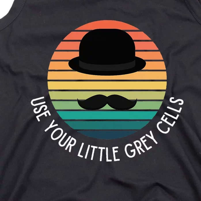 Poirot Use Your Little Grey Cells Tank Top