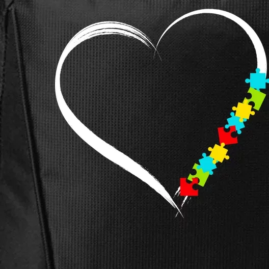 Puzzle Of Love Autism Awareness City Backpack