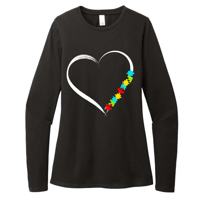 Puzzle Of Love Autism Awareness Womens CVC Long Sleeve Shirt