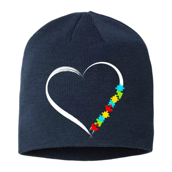 Puzzle Of Love Autism Awareness 8 1/2in Sustainable Knit Beanie