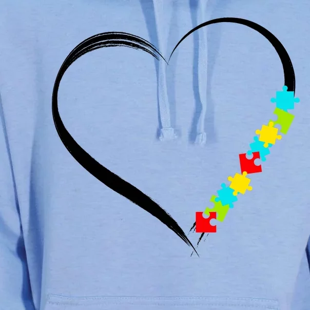 Puzzle Of Love Autism Awareness Unisex Surf Hoodie