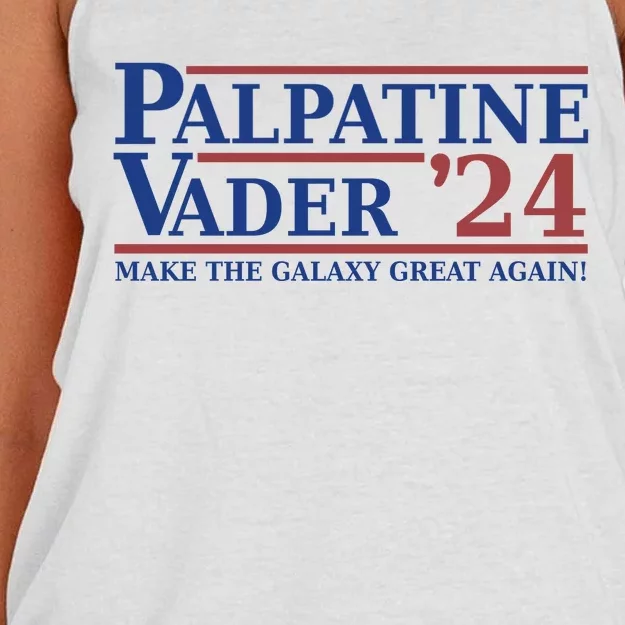 Palpatine Vader 2024 Vote Palpatine Vader In 2024 Women's Knotted Racerback Tank