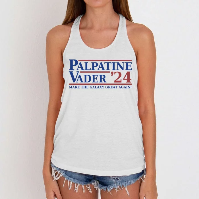 Palpatine Vader 2024 Vote Palpatine Vader In 2024 Women's Knotted Racerback Tank