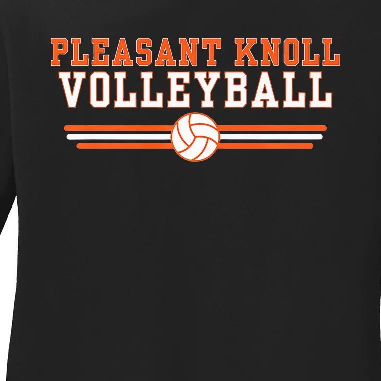 Pkms Volleyball 2 Premium Ladies Long Sleeve Shirt