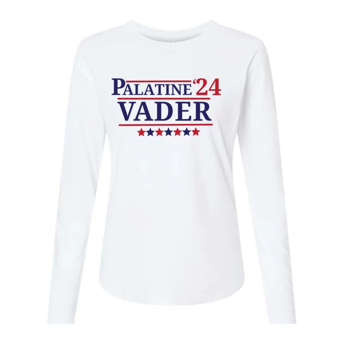 Palpatine Vader 2024 Vote Palpatine Vader In 2024 Womens Cotton Relaxed Long Sleeve T-Shirt