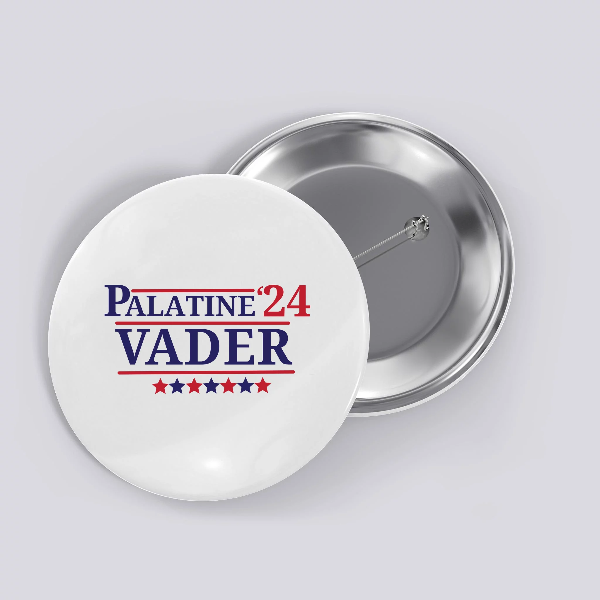 Palpatine Vader 2024 Vote Palpatine Vader In 2024 Button TeeShirtPalace   Pv24126130 Palpatine Vader 2024 Vote Palpatine Vader In 2024  White Btn Garment.webp