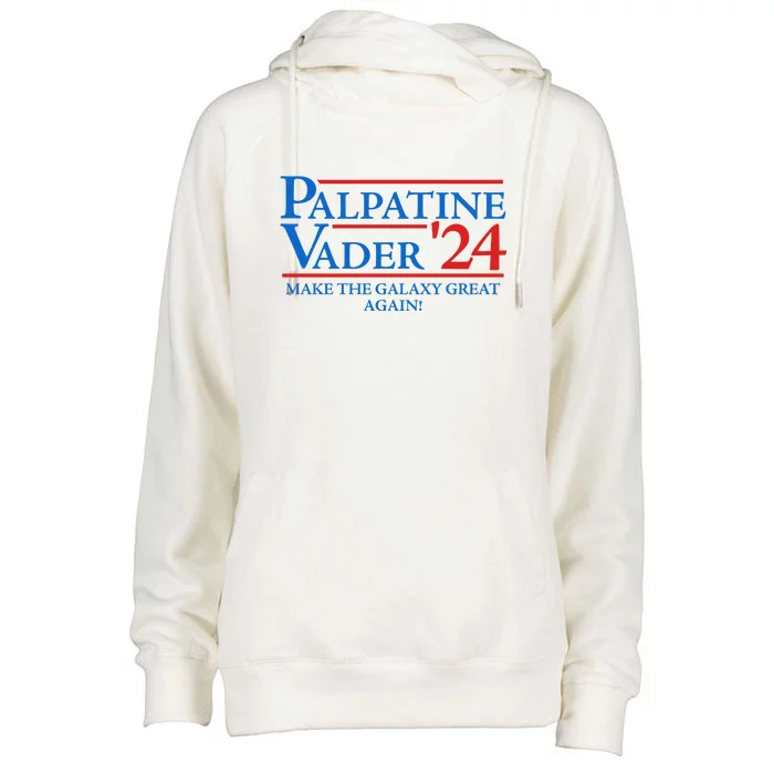 Palpatine Vader 2024 Womens Funnel Neck Pullover Hood