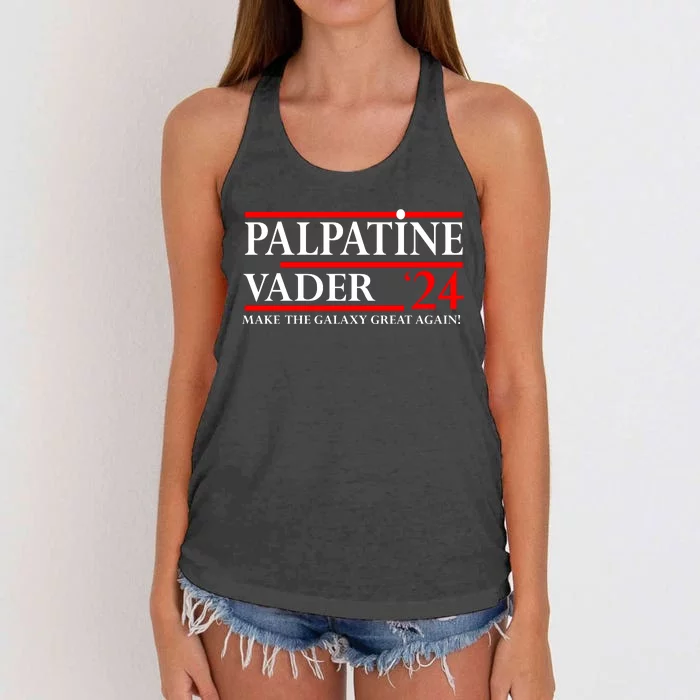 Palpatine Vader 2024 Vote Palpatine Vader In 2024 Women's Knotted Racerback Tank