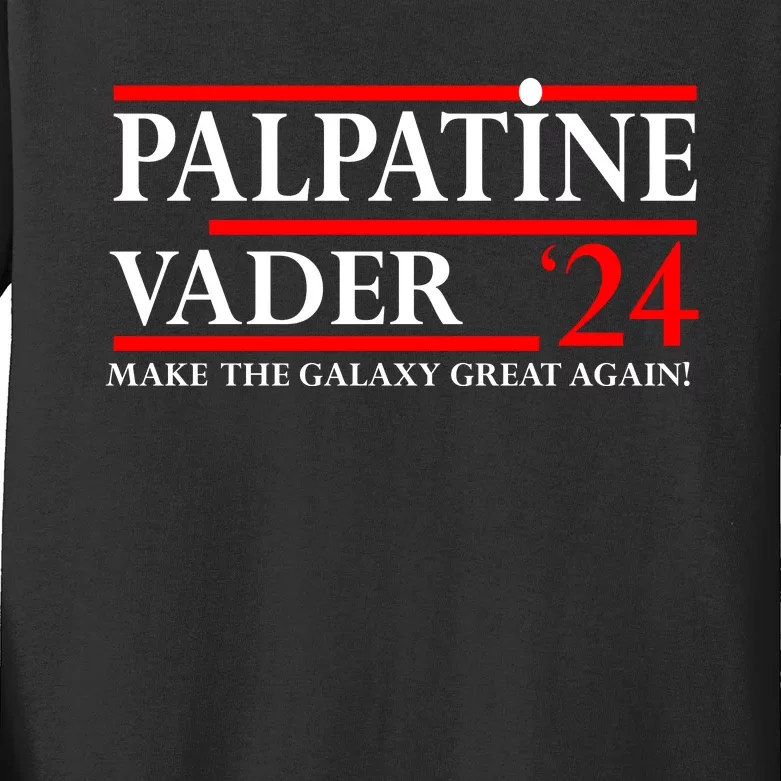 Palpatine Vader 2024 Vote Palpatine Vader In 2024 Kids Long Sleeve Shirt