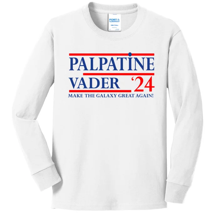 Palpatine Vader 2024 Vote Palpatine Vader In 2024 Kids Long Sleeve Shirt