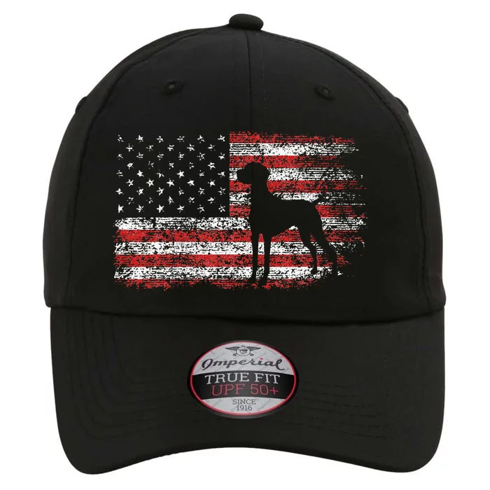 Patriotic Vizsla 4th of July Dog Lover The Original Performance Cap