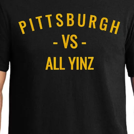 Pittsburgh V.S All Yinz Pajama Set