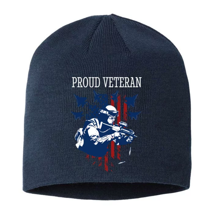 Proud Veteran Airstrike Combat 8 1/2in Sustainable Knit Beanie