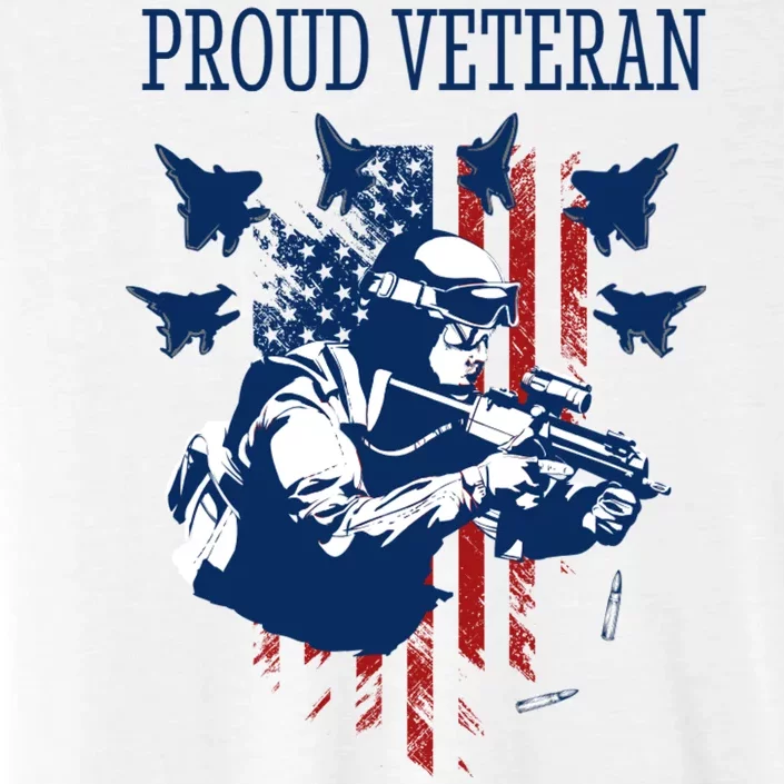 Proud Veteran Airstrike Combat ChromaSoft Performance T-Shirt