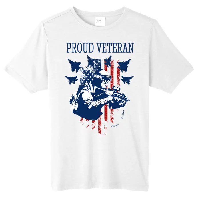 Proud Veteran Airstrike Combat ChromaSoft Performance T-Shirt