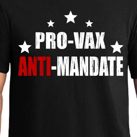 Pro Vax Anti Mandate Pajama Set