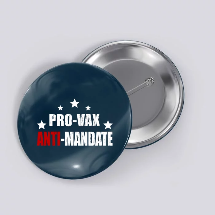 Pro Vax Anti Mandate Button