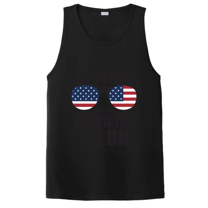 Patriotic Voting Advocate Graphic Performance Tank