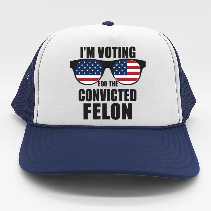 Patriotic Voting Advocate Graphic Trucker Hat