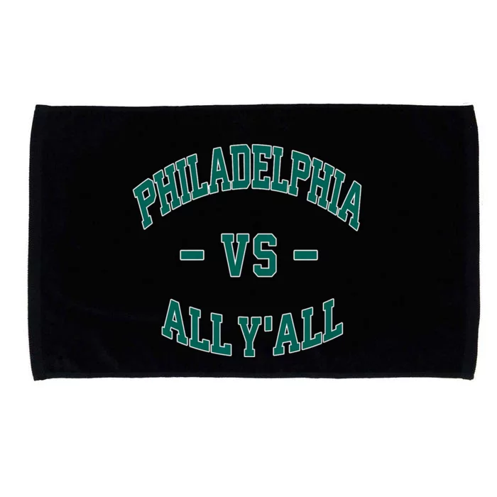 Philadelphia Vs. All YAll Philadelphia Love Vintage Microfiber Hand Towel