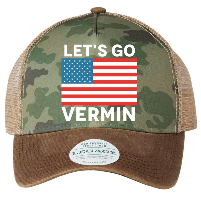 Proud Vermin Anti Trump Quote Lets Go Vermin Legacy Tie Dye Trucker Hat