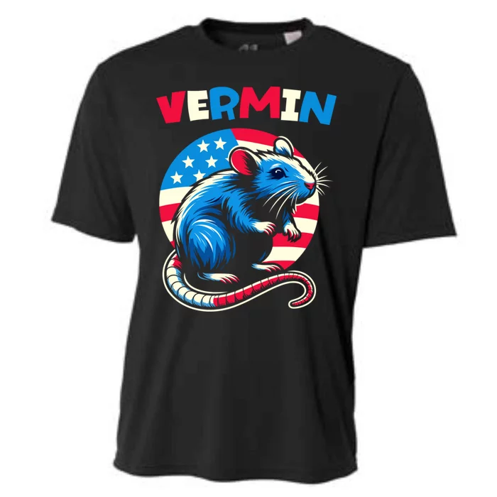 Proud Vermin Antitrump Prodemocracy Fight Against Fascism Gift Cooling Performance Crew T-Shirt