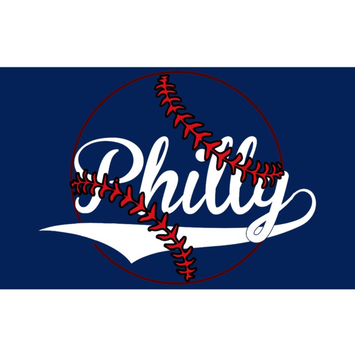 Philly Vintage Baseball Lovers Baseball Fans Bumper Sticker