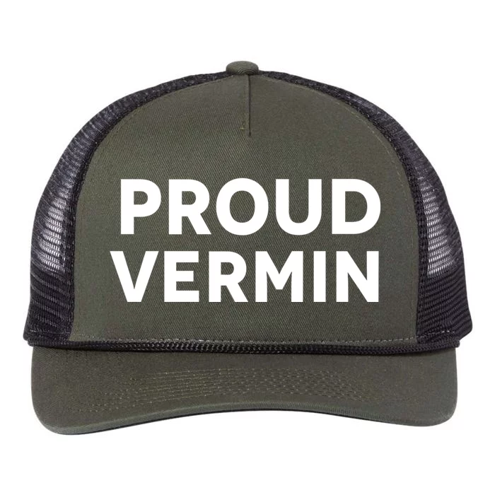 Proud Vermin Blue 2024 Retro Rope Trucker Hat Cap