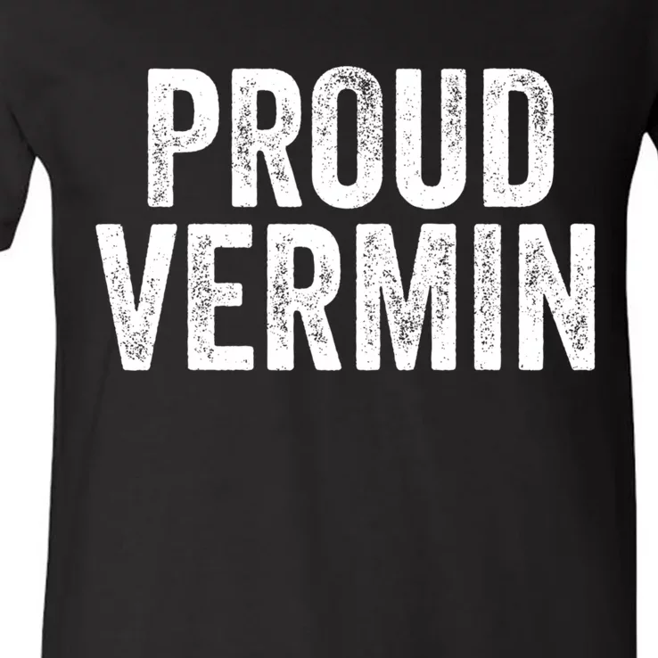 Proud Vermin Blue 2024 V-Neck T-Shirt