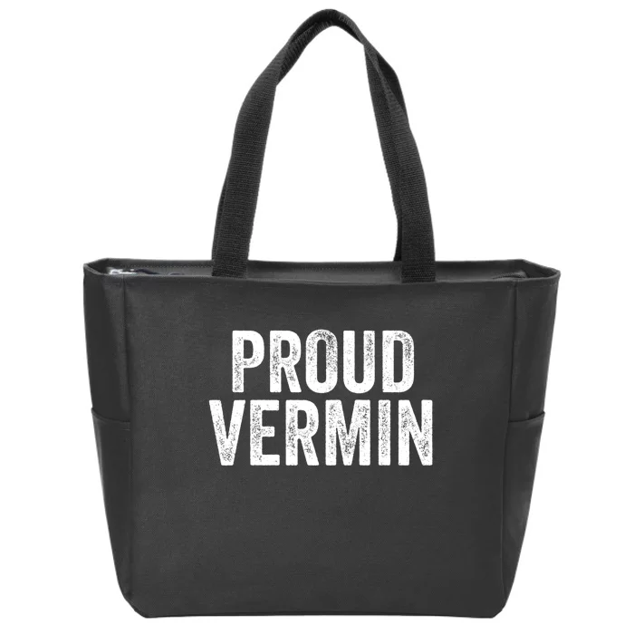 Proud Vermin Blue 2024 Zip Tote Bag