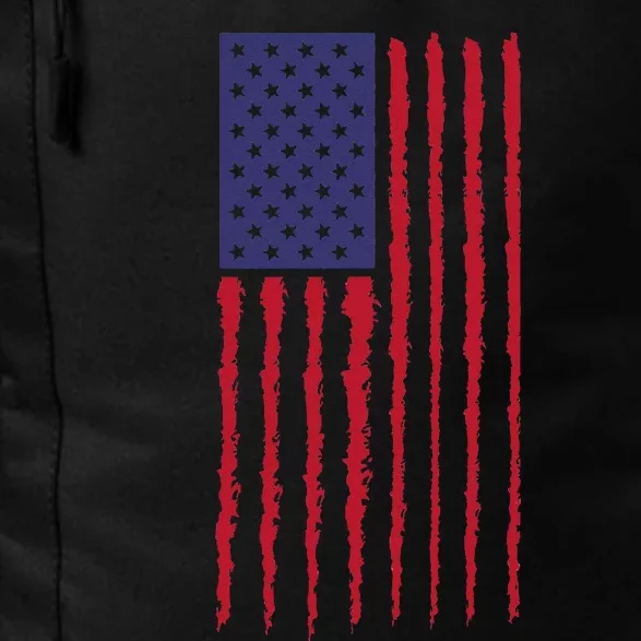 Proudly Vertical Creative American Flag Daily Commute Backpack