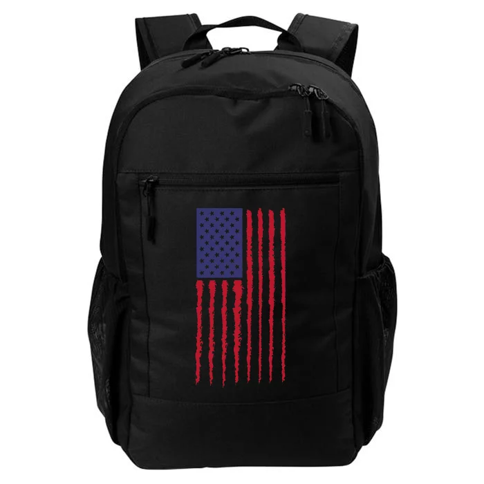 Proudly Vertical Creative American Flag Daily Commute Backpack