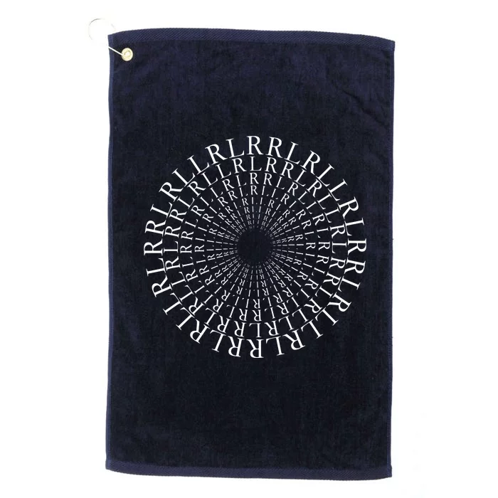 Paradiddle Variations Drummer Platinum Collection Golf Towel