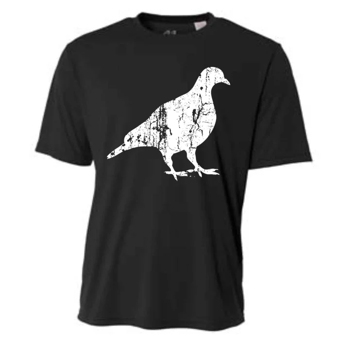 Pigeon Vintage Design Gift Pigeon Print Gift Cooling Performance Crew T-Shirt