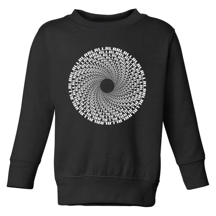 Paradiddle Variations Drummer Toddler Sweatshirt