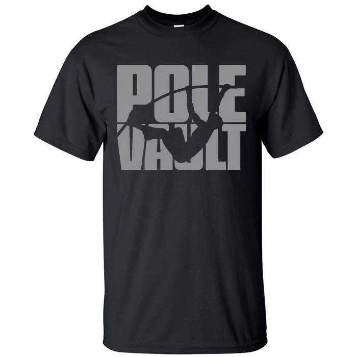 Pole Vault Design for Pole Vaulter Graphic Pole Vault Tall T-Shirt