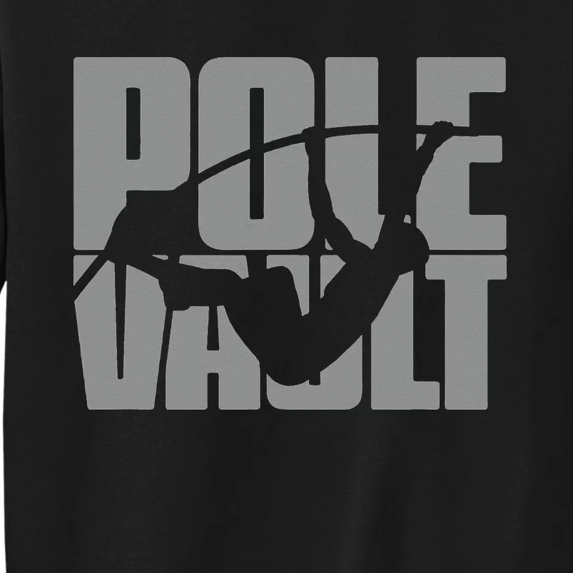 Pole Vault Design for Pole Vaulter Graphic Pole Vault Tall Sweatshirt