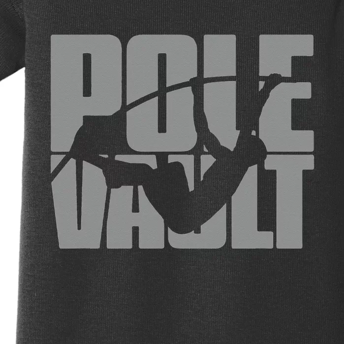 Pole Vault Design for Pole Vaulter Graphic Pole Vault Baby Bodysuit