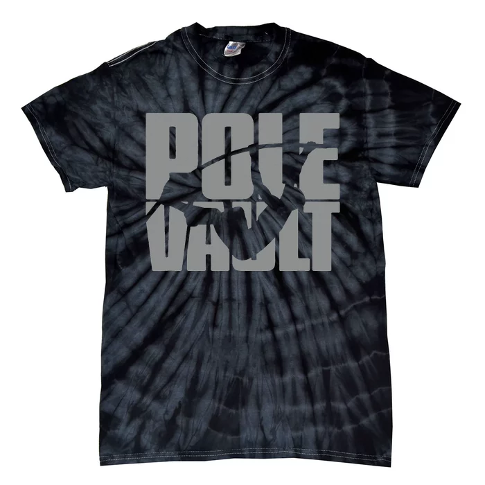 Pole Vault Design for Pole Vaulter Graphic Pole Vault Tie-Dye T-Shirt