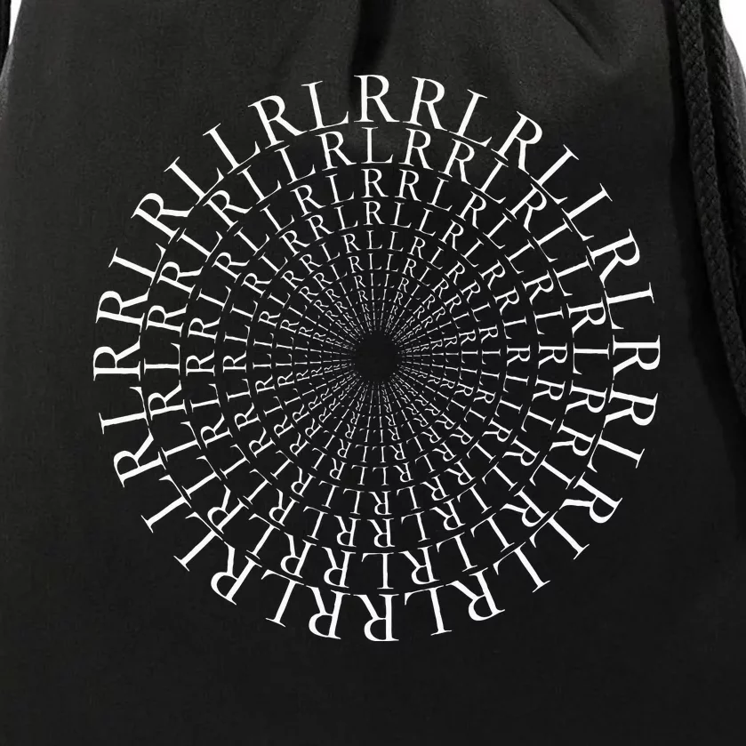 Paradiddle Variations Drummer Drawstring Bag