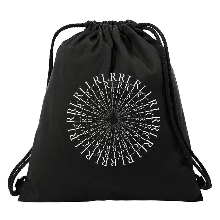 Paradiddle Variations Drummer Drawstring Bag