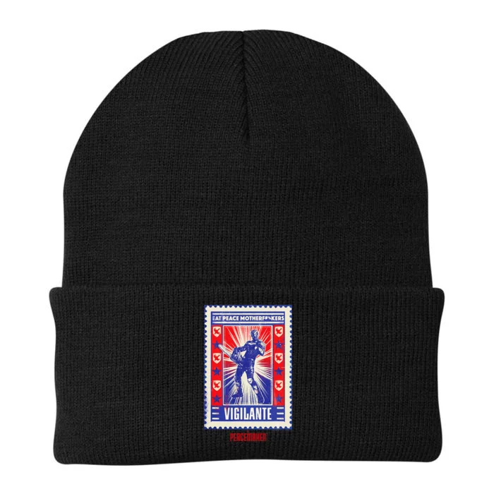 Peacemaker Vigilante Eat Peace Poster Knit Cap Winter Beanie