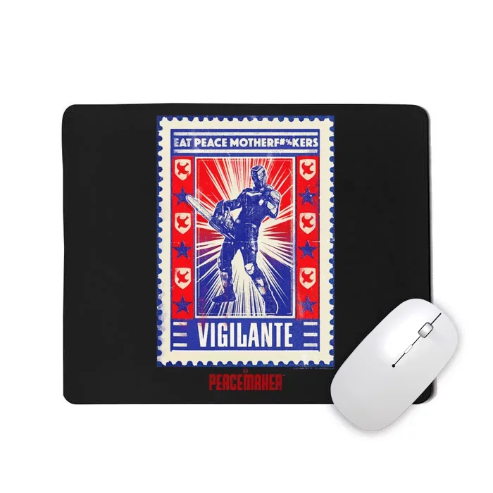 Peacemaker Vigilante Eat Peace Poster Mousepad