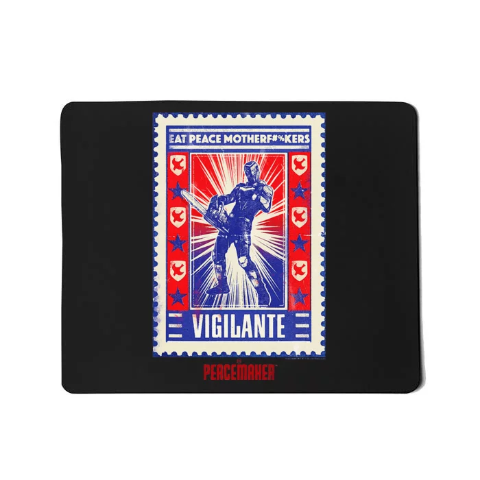 Peacemaker Vigilante Eat Peace Poster Mousepad